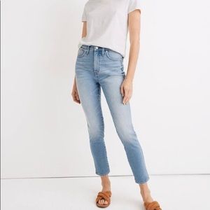 Madewell High-Rise Skinny Crop Jeans in Horne Wash